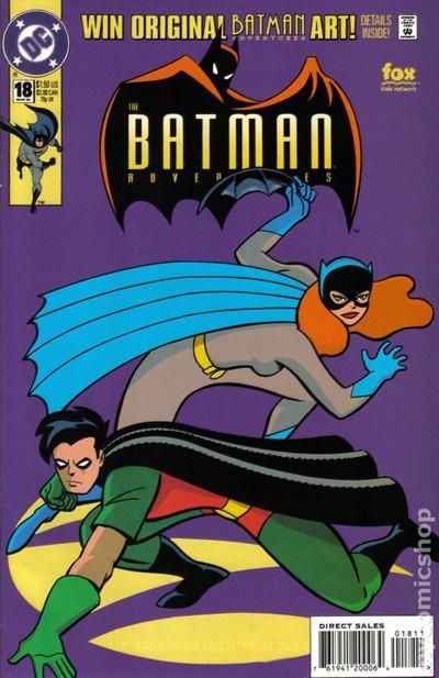 Batman Adventures #18 FN 1994 Immagine Stock