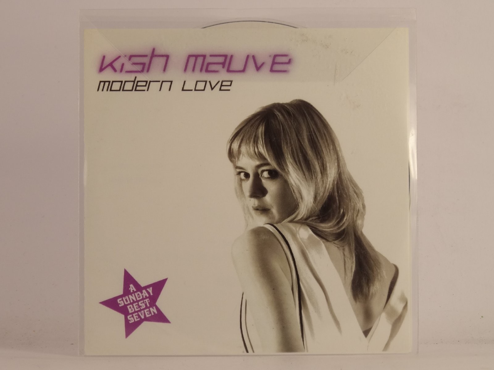 KISH MAUVE MODERN LOVE (F42) 2 Track Promo CD Single including Picture Sleeve SU