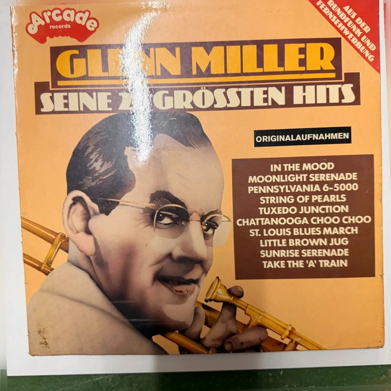 Glenn Miller vintage vinyl seine 20 grössten hits Arcade Records
