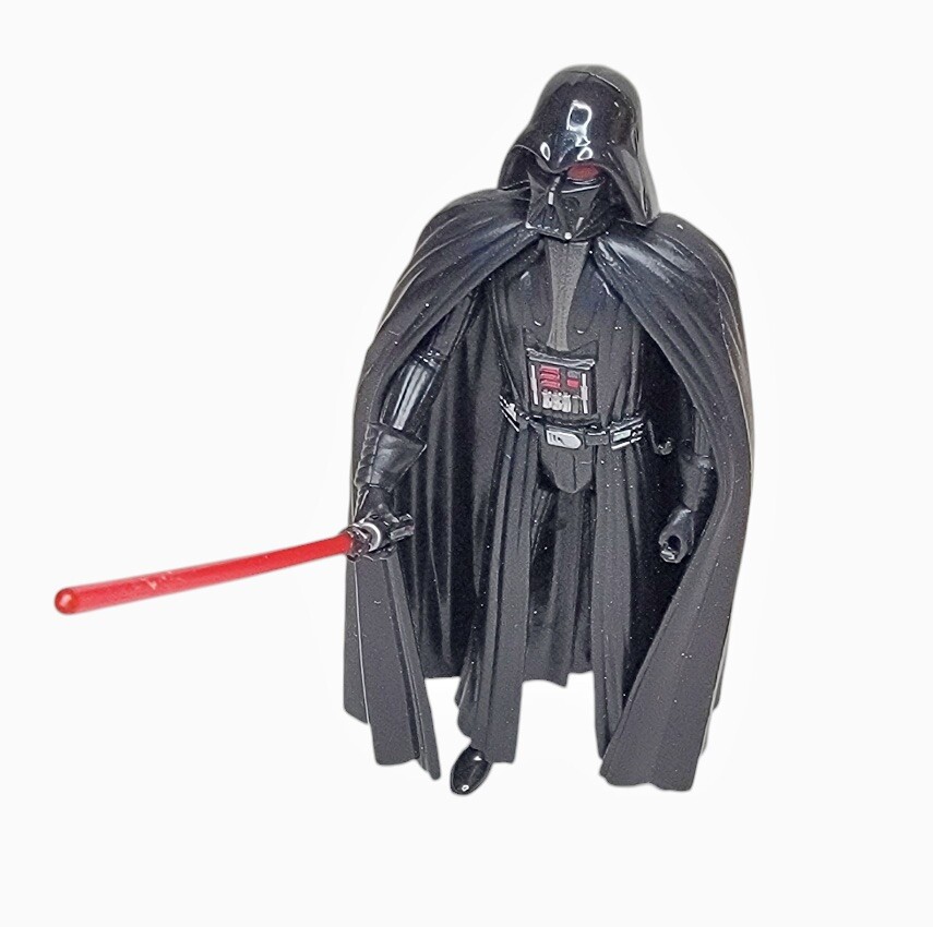 HASBRO STAR WARS DARTH VADER WITH CAPE AND LIGHTSABER FIGURINE LFL C-001D 