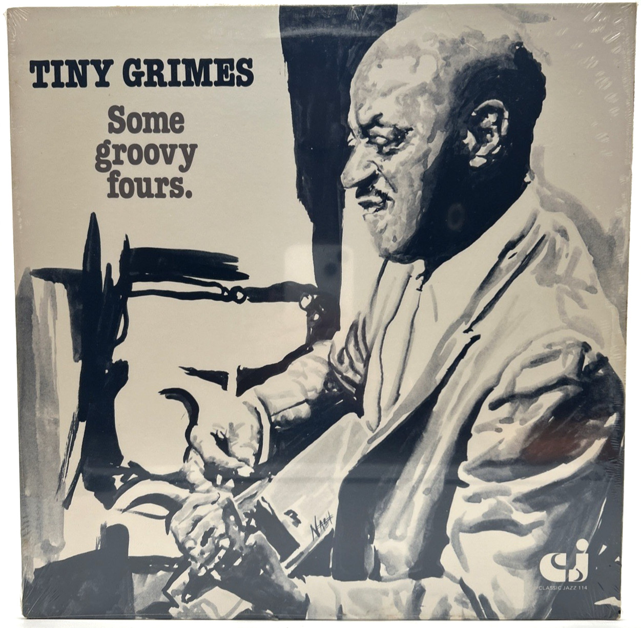 New / Sealed TINY GRIMES "Some Groovy Fours" LP 1978 Classic Jazz ‎– CJ 114