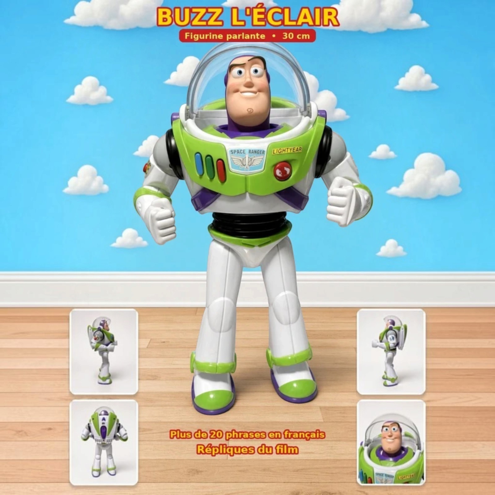 Buzz l’Éclair parlant 30 cm Thinkway Toys Toy Story