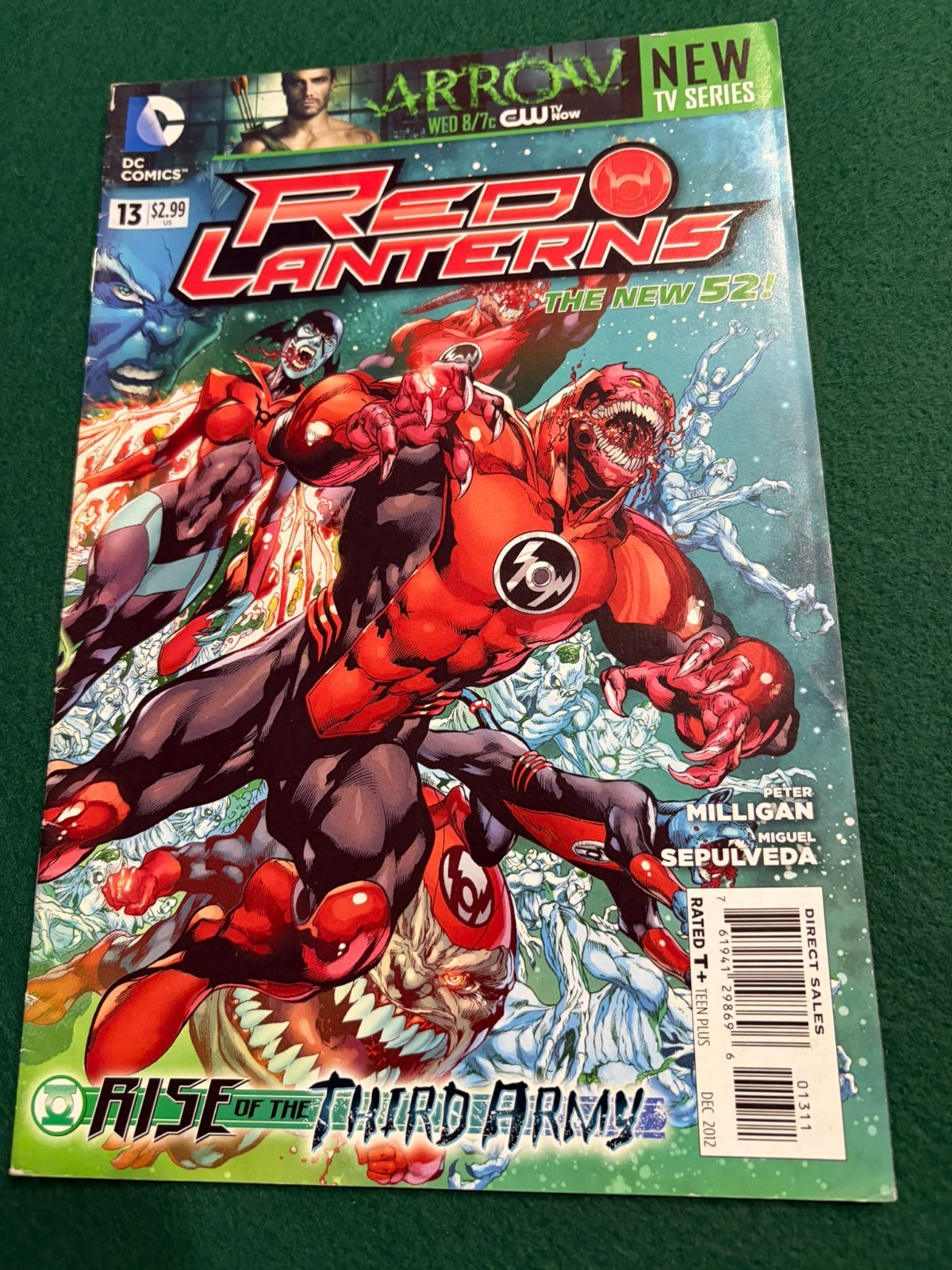 Red Lanterns #13 The New 52 Rise of the Third Army DC Comics 2012