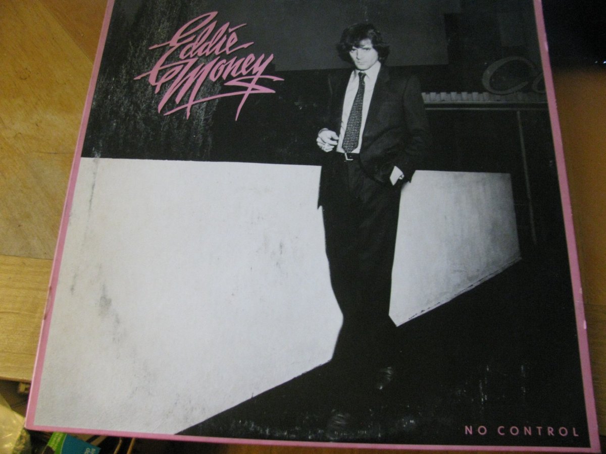 1982 EDDIE MONEY NO CONTROL  VINYL LP  RECORD ALBUM FC 37960 VG+ COLUMBIA STEREO