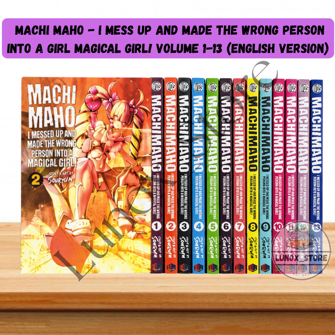 Machimaho Manga Nuovo Vol 1-13 Half/Full Set Versione Inglese Fumetti di Souryu