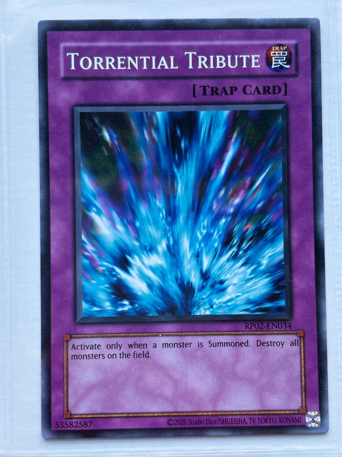 Yu-Gi-Oh Omaggio Torrenziale RP02-EN034 Comune Illimitato quasi nuovo