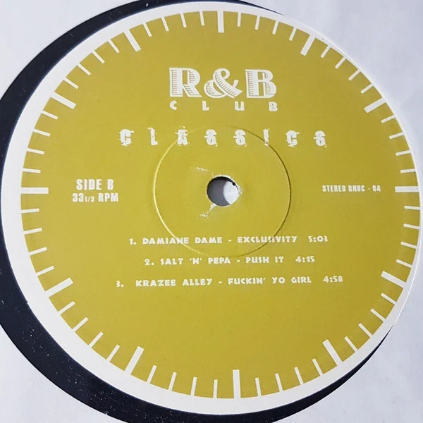 R&B Club Classics Vol. 04 ( Track Vinyl Maxi)