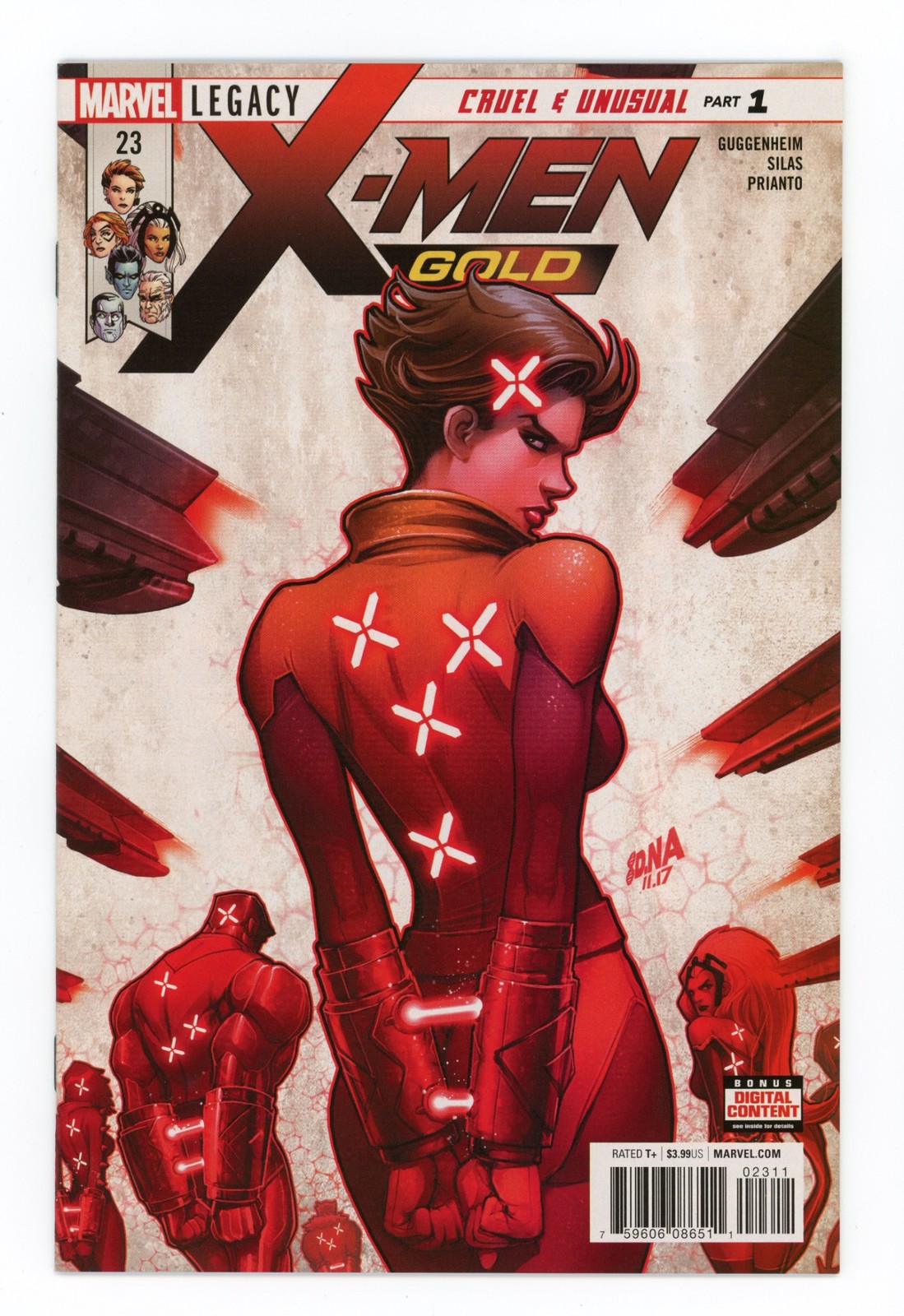 X-Men Gold #23 quasi nuovo + copertina David Nakayama 2018 A Marvel Comics