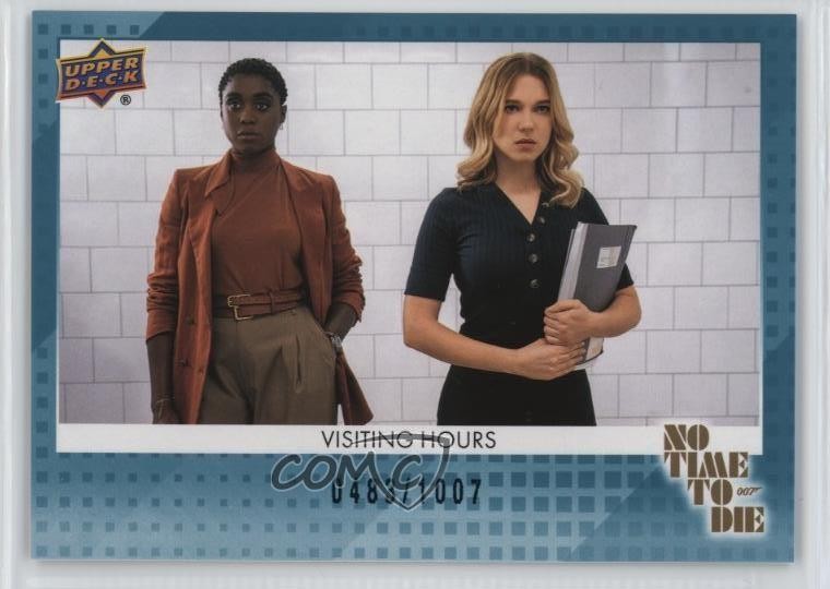 2025 James Bond No Time To Die Teal 007 483/1007 Nomi Dr Madeline Swann #50 0l2