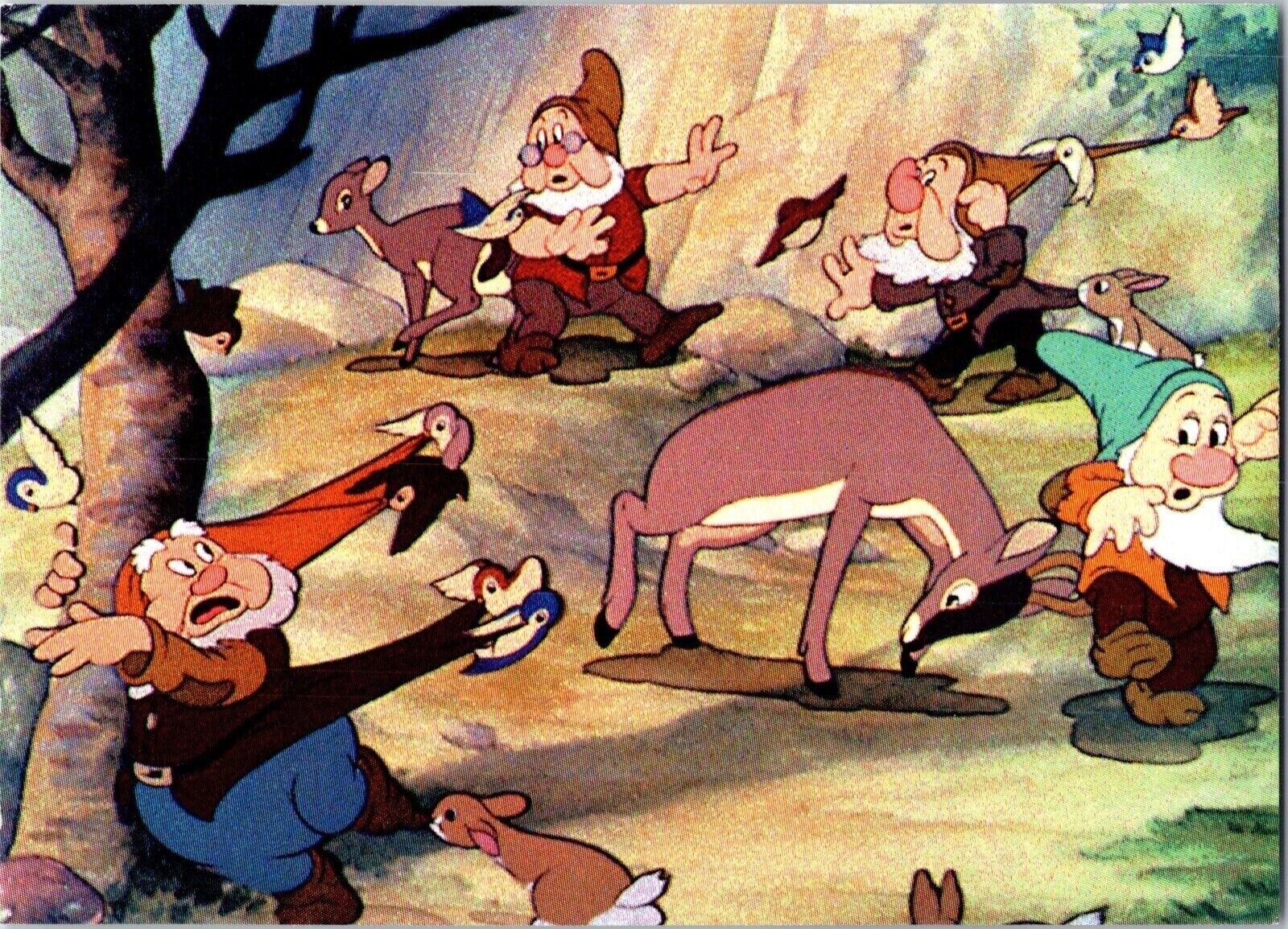 1994 The Witch Enters 48 Snow White And The Seven Dwarfs SkyBox Trading Card TC