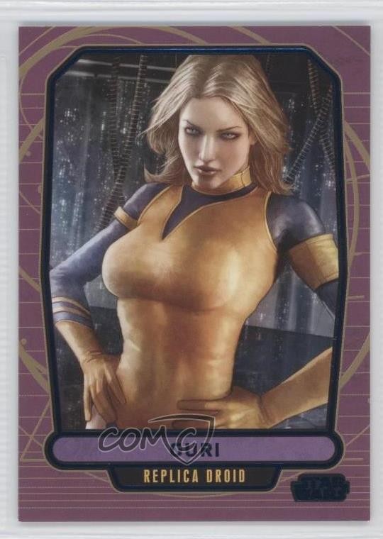 2013 Topps Star Wars Galactic Files Series 2 Blue 111/350 Guri #539 1j8