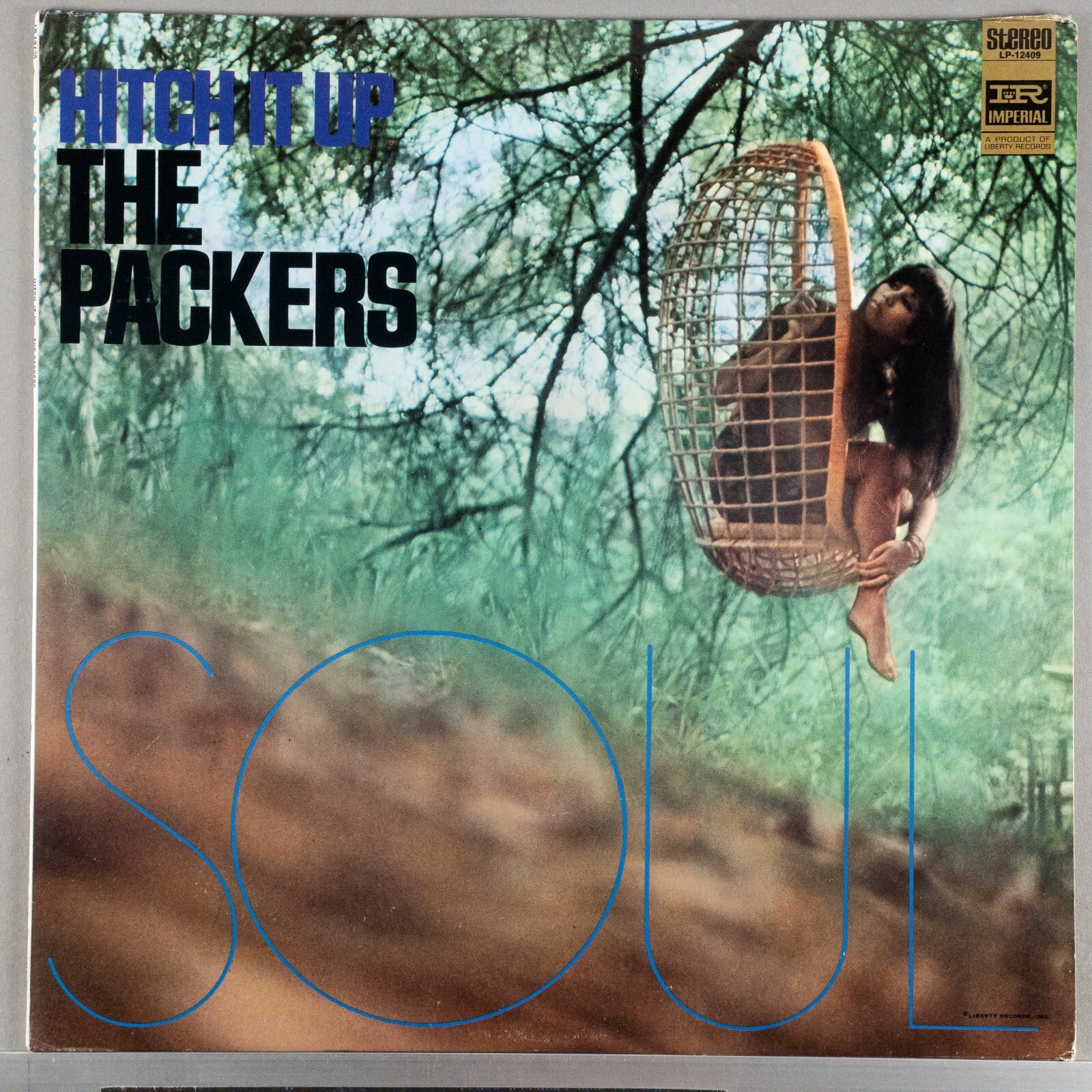 THE PACKERS Hitch It Up 1968 LP SOUL Vinyl Record Album : EX/VG+ LP-12409