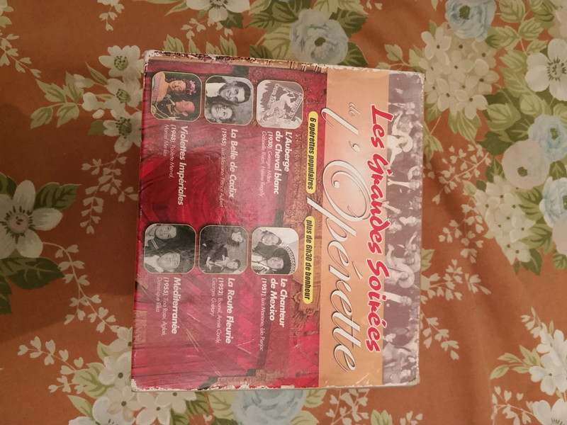 Cd les grande soirée de l'opérette