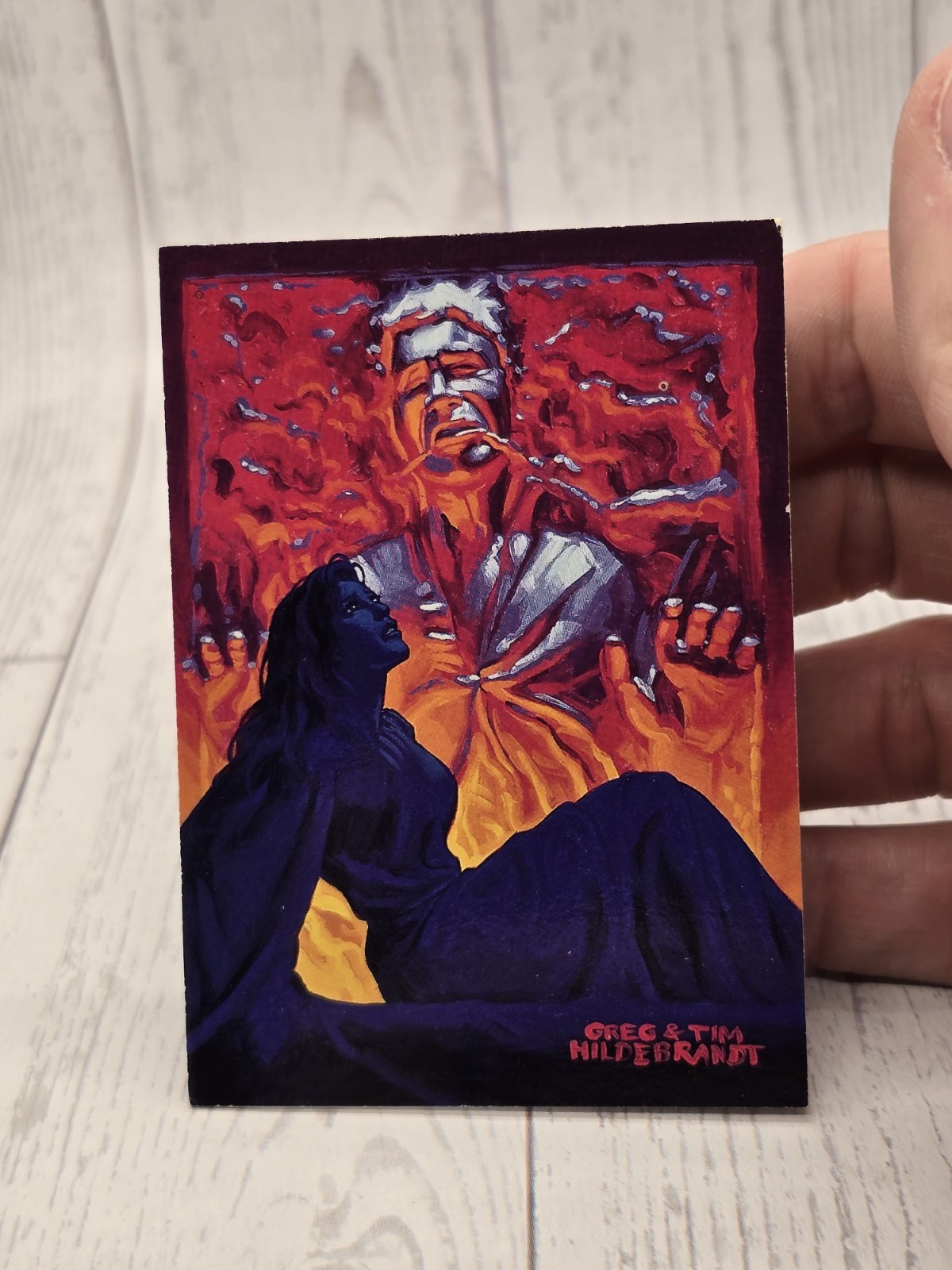 1996 Topps Star Wars Le ombre dell'impero #2 L'incubo ricorrente di Leia