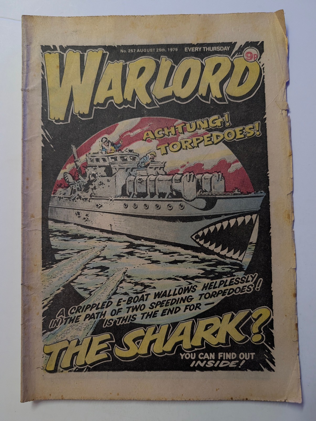 Warlord Comic No 257, August 25th 1979.