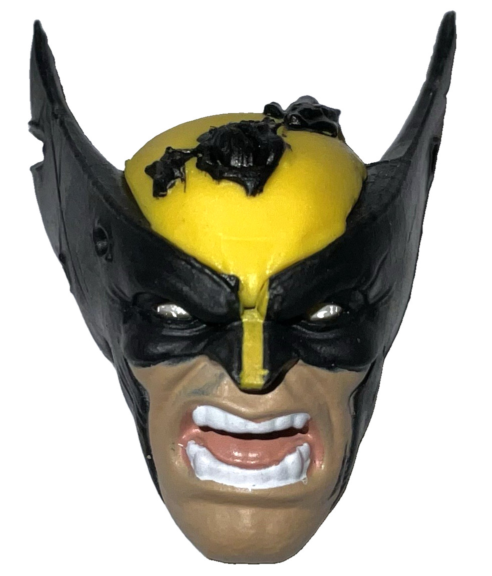 Marvel Legends WOLVERINE HEAD Battle Damaged XMEN Love Triangle 6" Figure Series