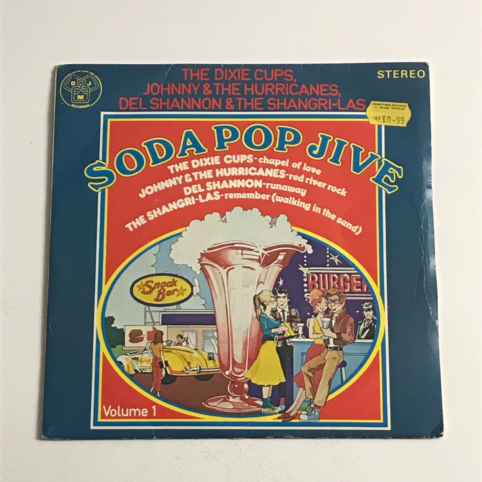 Various - Soda Pop Jive Vol. 1 7" EP Vinyl Record - DJS 10700 VG+/VG+