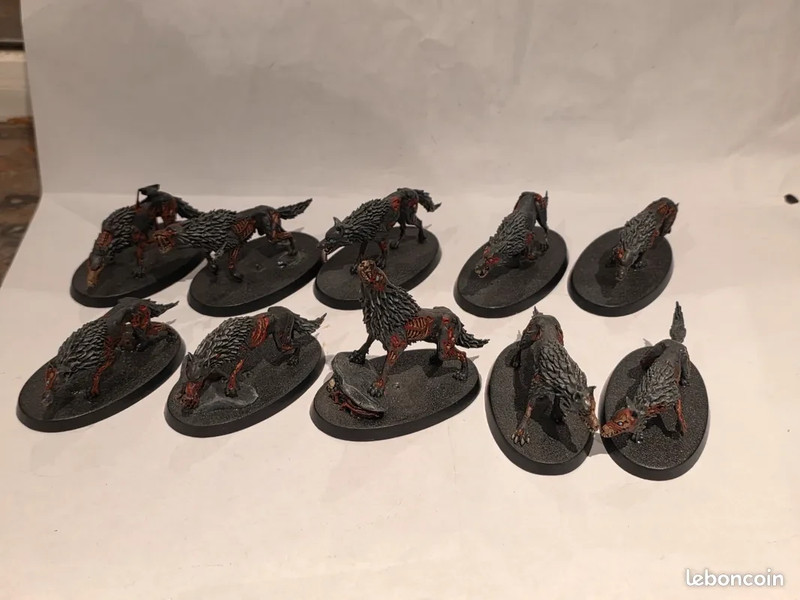 Dire wolfs soulblight gravelord warhammer age of sigmar