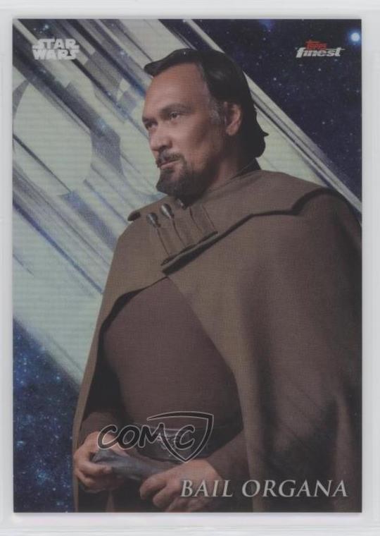 2018 Topps Finest Star Wars Extended Bail Organa #103 9cf