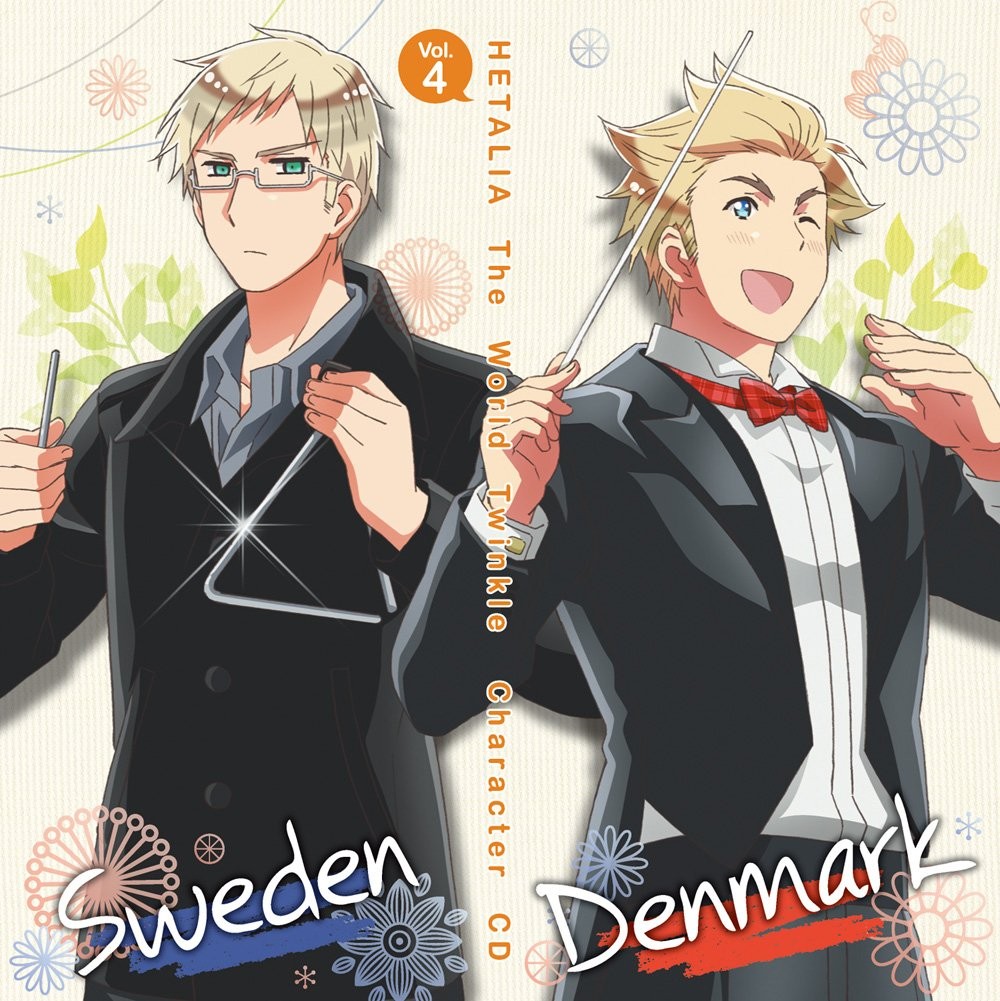 [CD] Anime Hetalia The World Twinkle Character Cd Vol. 4: Denmark & ​​Sweden_