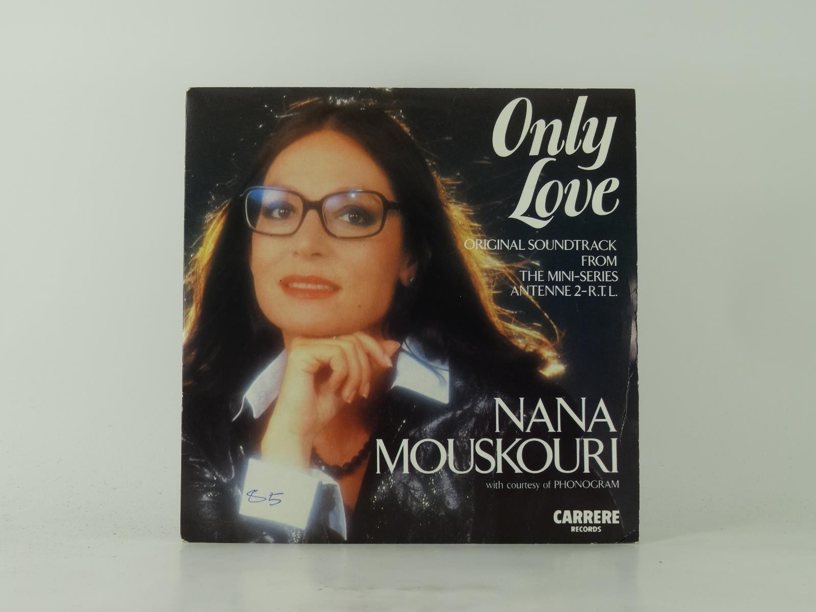 NANA MOUSKOURI ONLY LOVE (17) 2 Track 7" Single including Picture Sleeve CARRERE