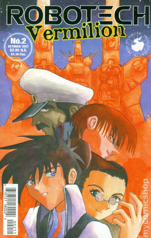 Robotech Vermilion #2 FN 1997 Immagine Stock