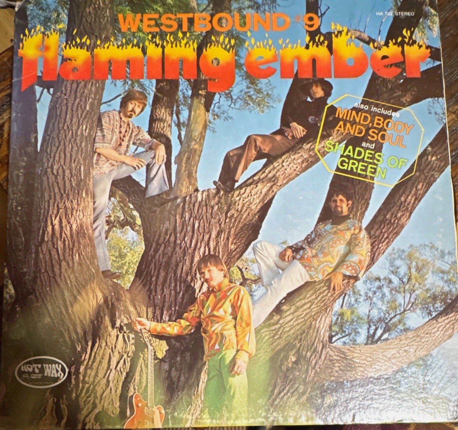 Flaming Ember Westbound #9 HOT WAX HA 702 12" Black Vinyl LP 33 RPM NEAR MINT