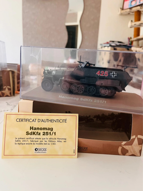 Véhicule hanomag Sdkfz 251/1