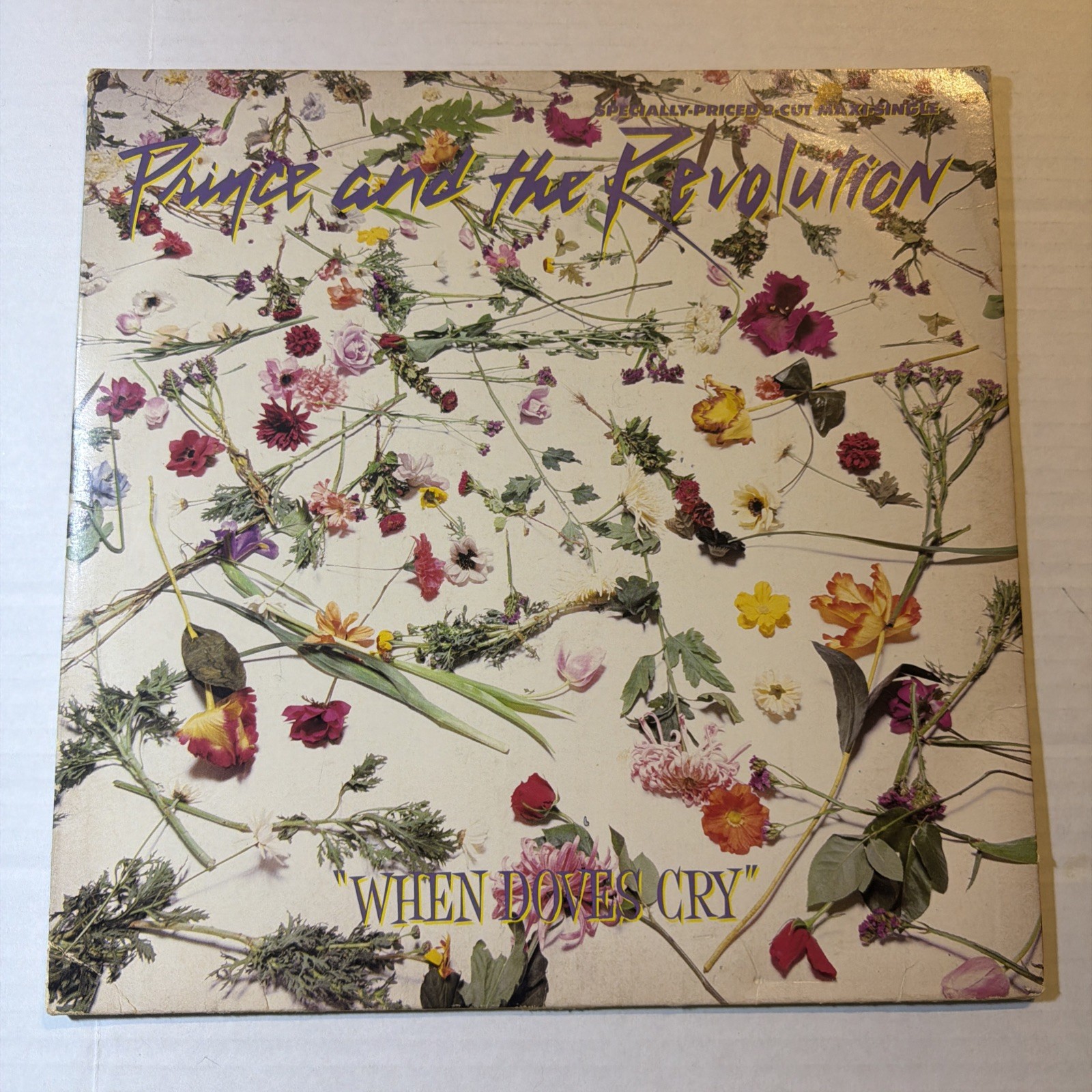 Prince - When Doves Cry. 1984. 45rpm. 12” Vinyl LP