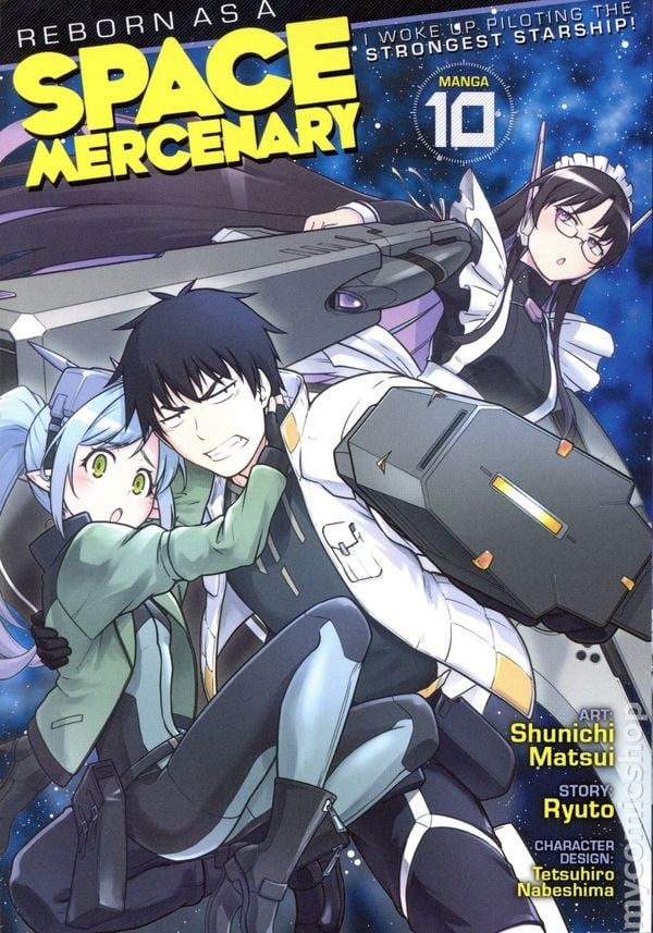 Reborn as a Space Mercenary GN I Wike Up Piloting Strongest Starship #10 quasi nuovo 2026