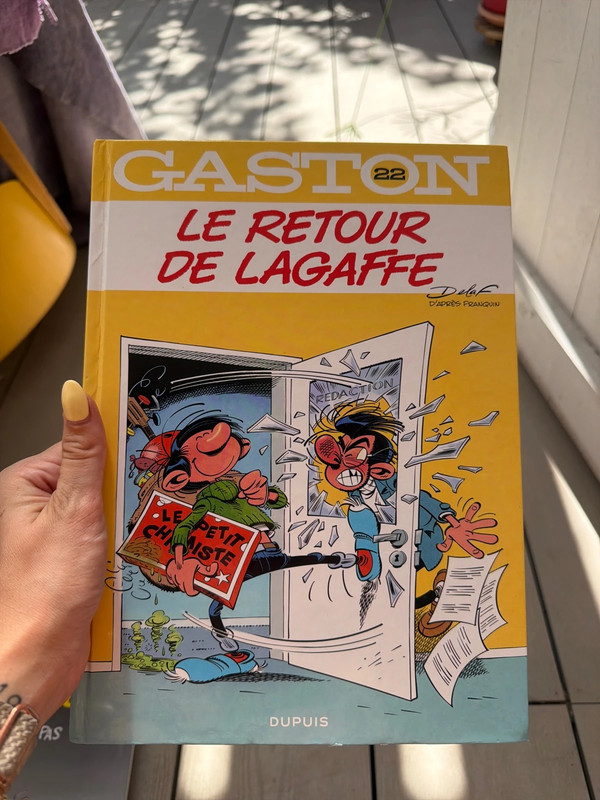 Bd Gaston numéro 22 le retour de lagaffe