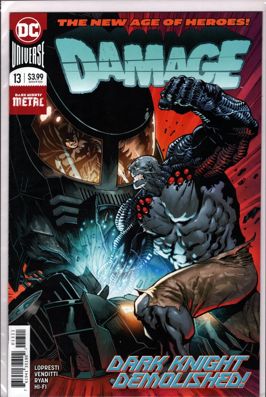 49224: DC COMICS DANNO #13 grado VF