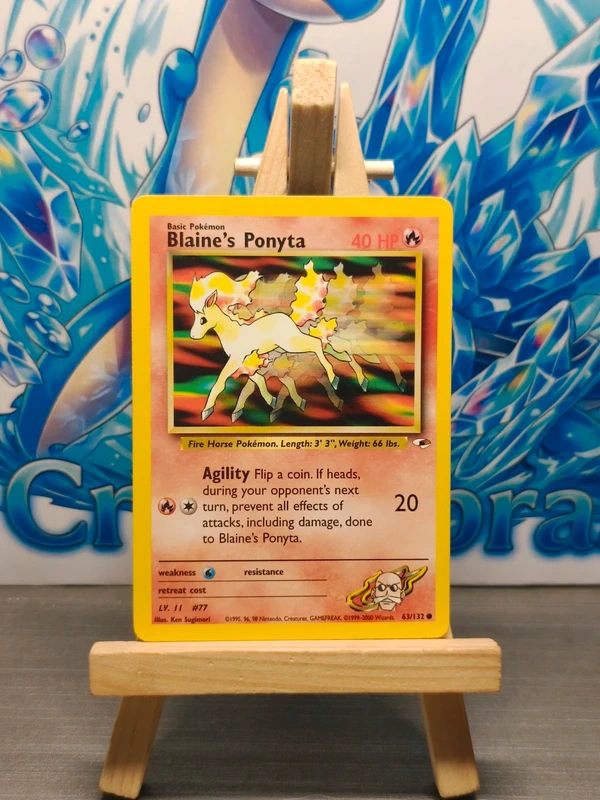 Blaine's Ponyta (GH 63) Gym Heroes