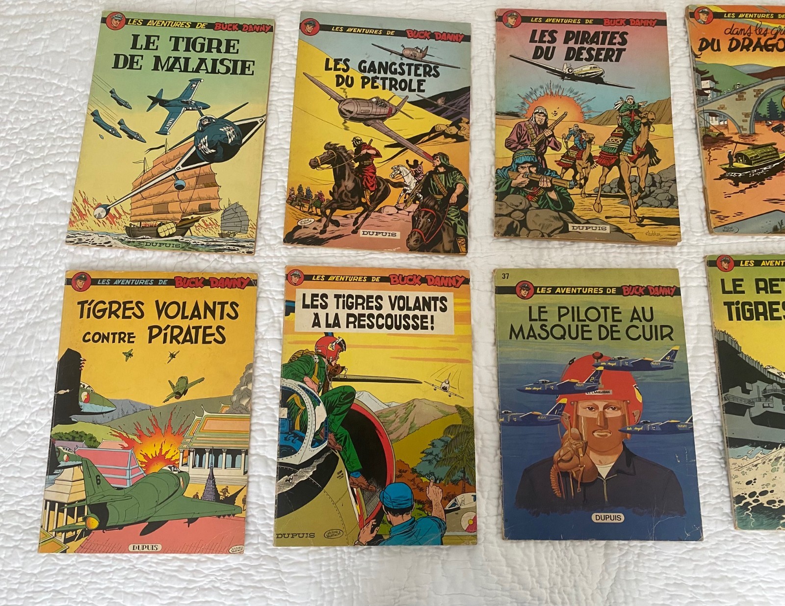 LOT DE 21 BANDES DESSINEES BUCK DANY EDITION SOUPLE 1962 A 1977