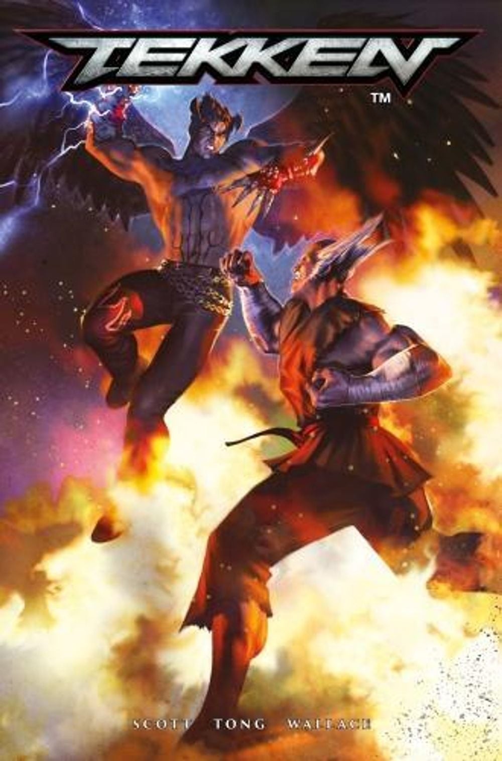 Libro tascabile Tekken di Cavan Scott (inglese)