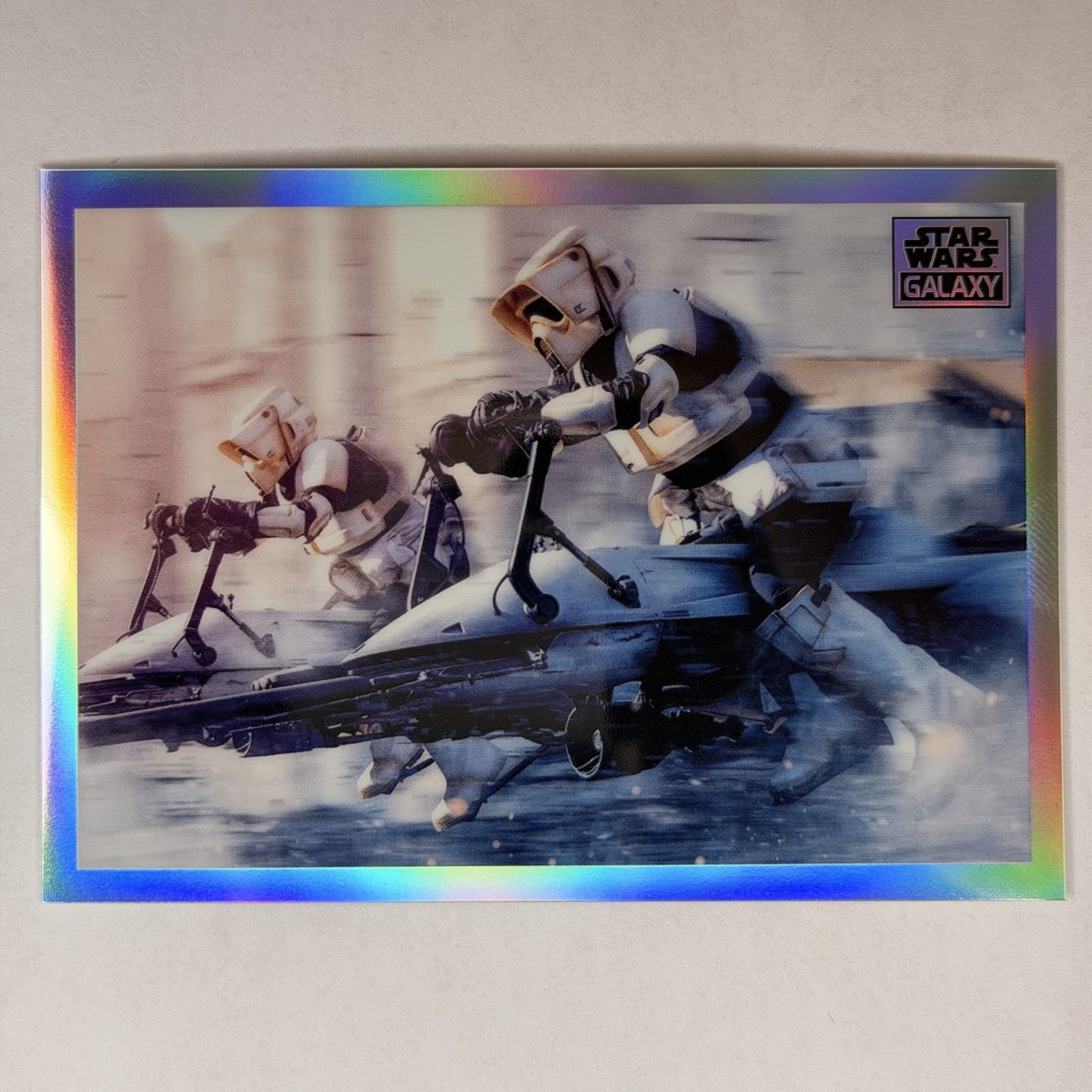 2021 Topps Chrome Star Wars Galaxy Mandalorian Visions Card #MN-8