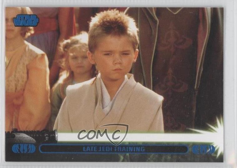 2013 Topps Star Wars Jedi Legacy Blue Late Training Anakin Skywalker #13A 9bp