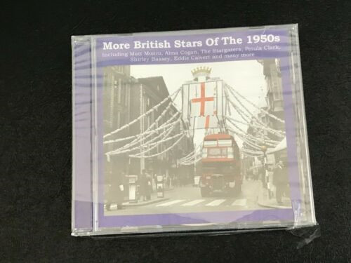 More Britsh Stars of the 1950s CD (2009) Various Fast FREE P&P