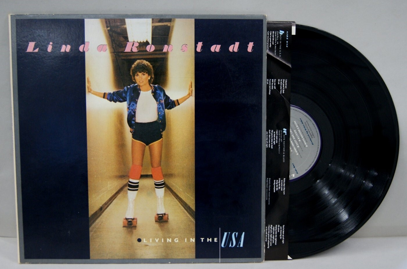 LINDA RONSTADT - Living in the USA - (1978 Asylum) Vinyl LP, EX-/EX-, R-0972