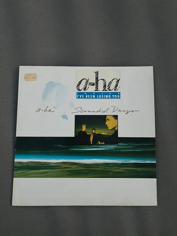 Vinyle 33T A-ha Scoundrel Days 1986 Édition Originale Complet