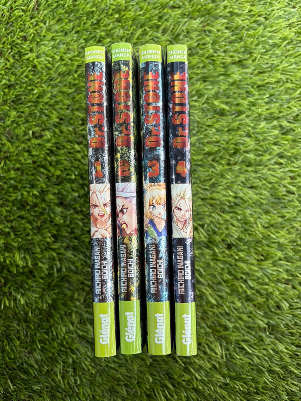 Manga Dr Stone 4 tomes