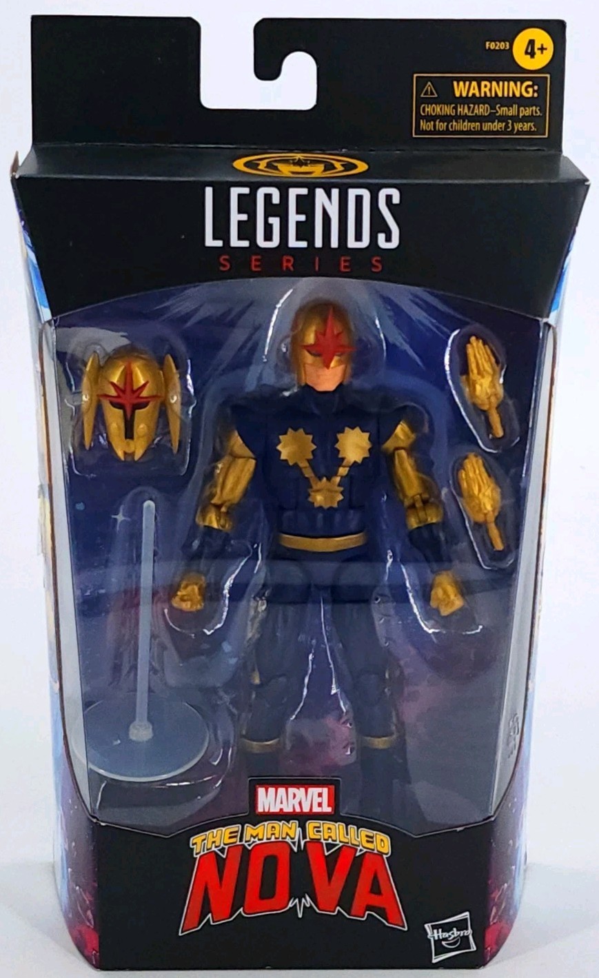 Marvel Legends The Nova Modellino 6" Nuovo Walgreens Esclusivo Hasbro