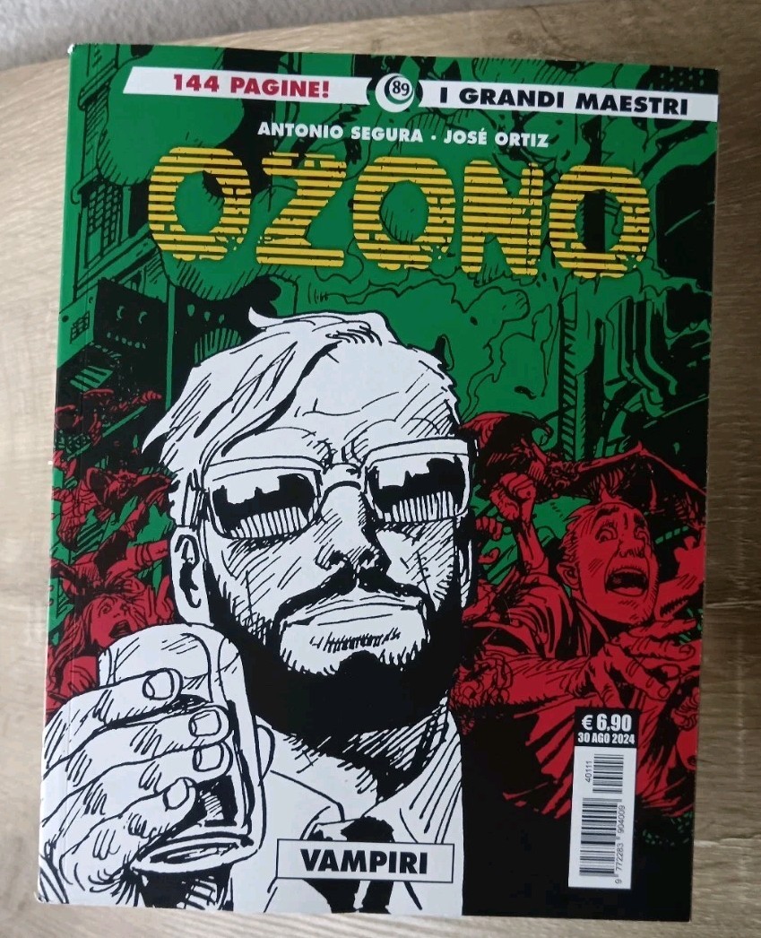 OZONO VOL 3 VAMPIRI SEGURA ORTIZ I GRANDI MAESTRI 89 EDITORIALE COSMO NUOVO 