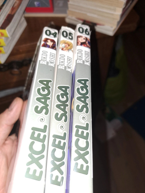 Lot 4 à 6 excel saga