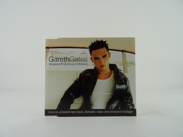 GARETH GATES ANYONE OF US (STUPID MISTAKE) (B42) 3 Track CD Single including Pic