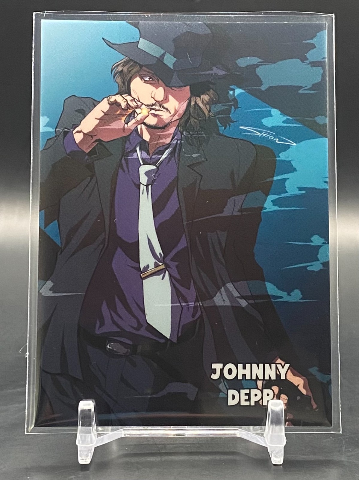Johnny Depp 2026 Leaf Anime Nation #OVA-10 Argento SPEDIZIONE GRATUITA