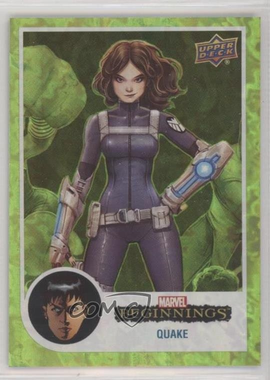 2022 Upper Deck Marvel Beginnings Vol 2 Series 1 43/61 Quake #146 13ji