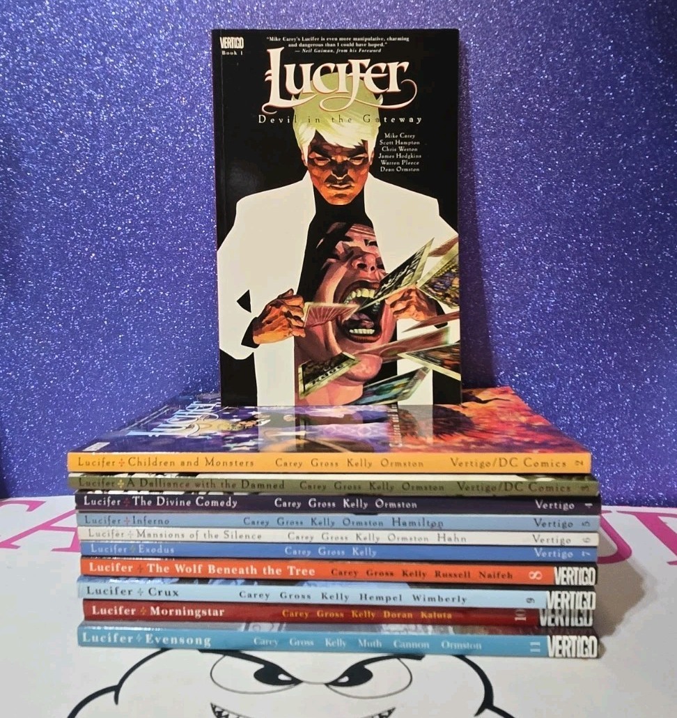 Lucifer TPB Vol 1-11 lotto completo Vertigo DC Sandman graphic novel