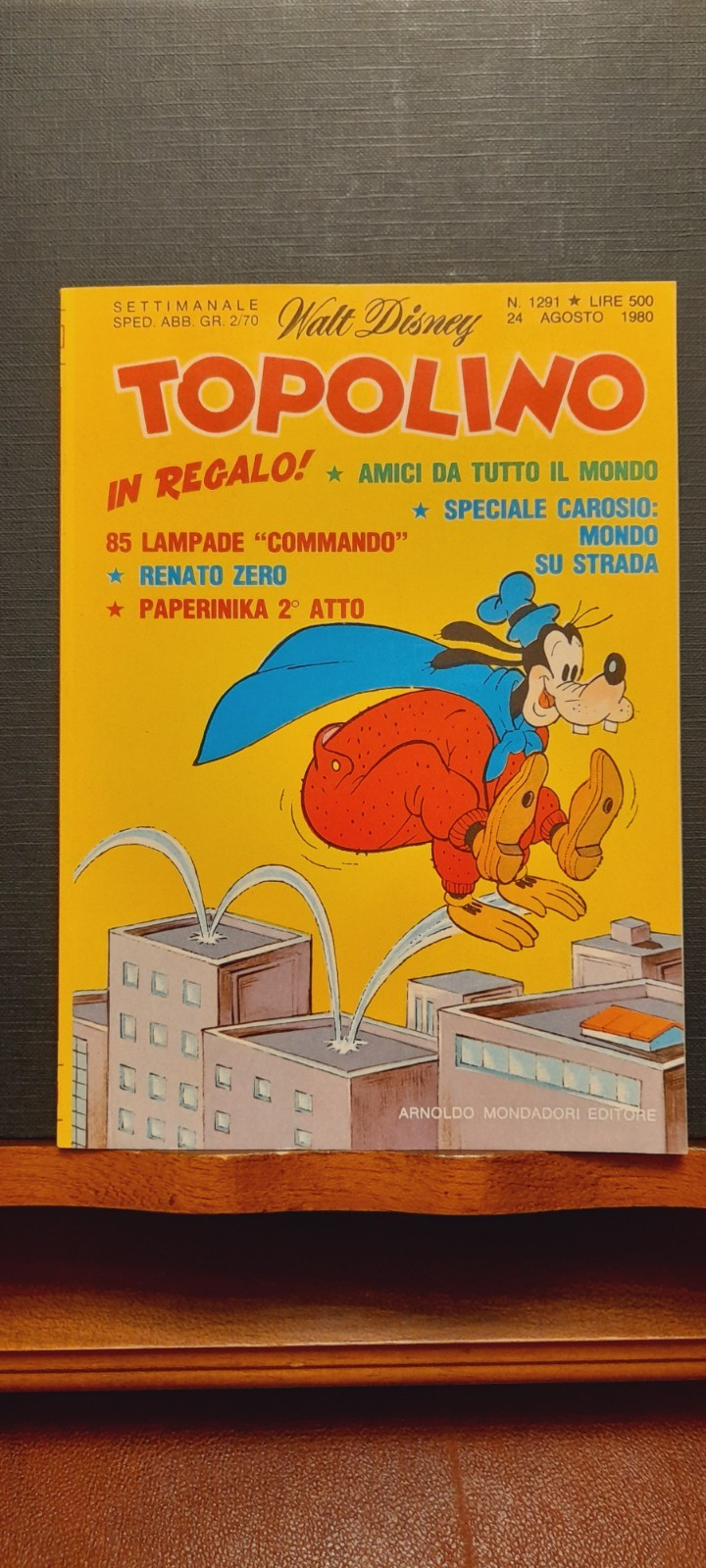 TOPOLINO LIBRETTO 1291 del 24-8-1980 - EDICOLA