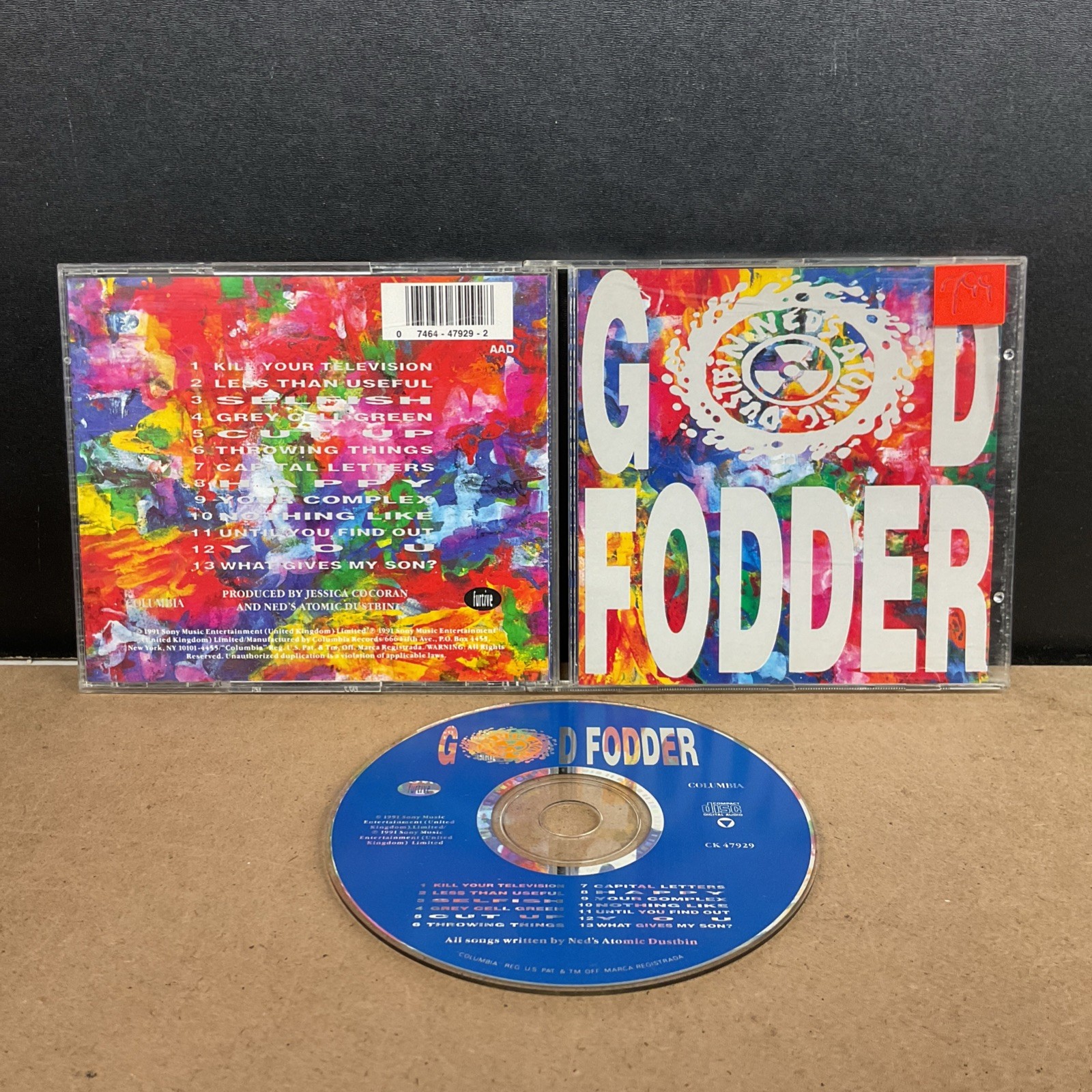 God Fodder by Ned's Atomic Dustbin (CD, 1991)
